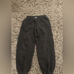 dark grey brandy sweatpants